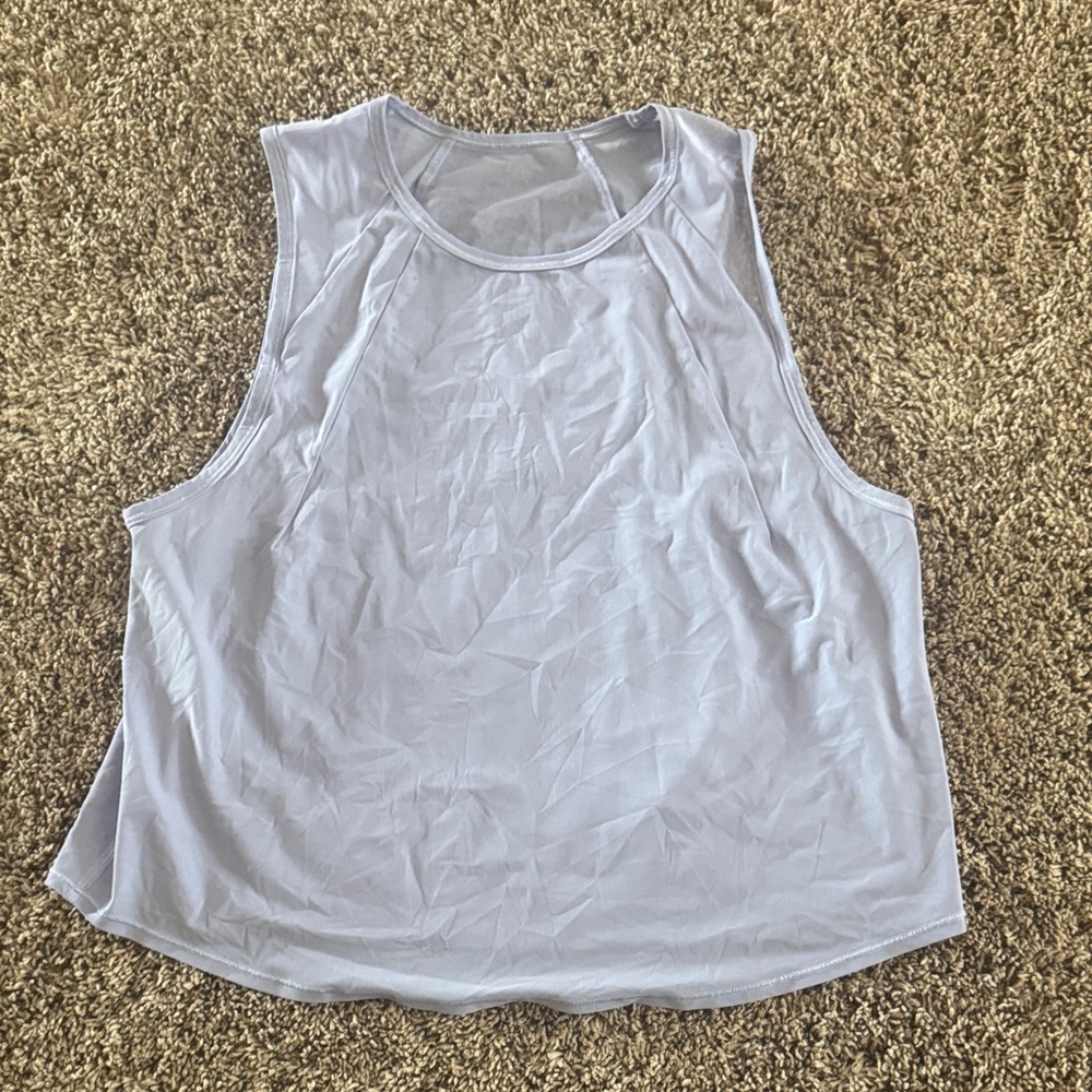 Lululemon Athletica Light Gray Muscle Tee